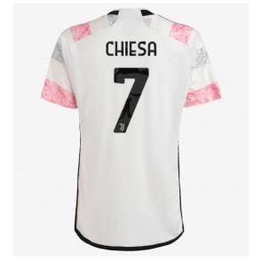 Maillot de foot Juventus Federico Chiesa #7 Extérieur 2023-24 Manches Courte